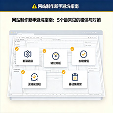 抚州建站-网站制作新手避坑指南：5个最常见的错误与对策