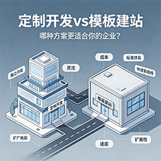 抚州建站-定制开发vs模板建站：哪种方案更适合你的企业？