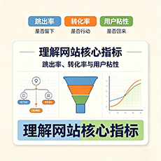 抚州建站-理解网站核心指标：跳出率、转化率与用户粘性
