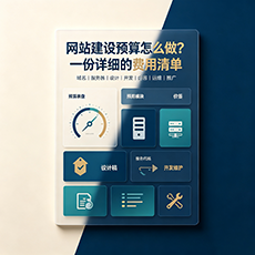 抚州建站-网站建设预算怎么做？一份详细的费用清单