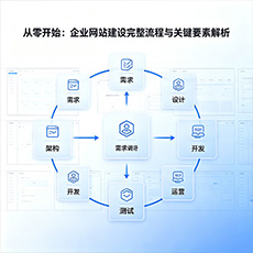 抚州建站-从零开始：企业网站建设完整流程与关键要素解析