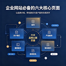 抚州建站-企业网站必备的六大核心页面